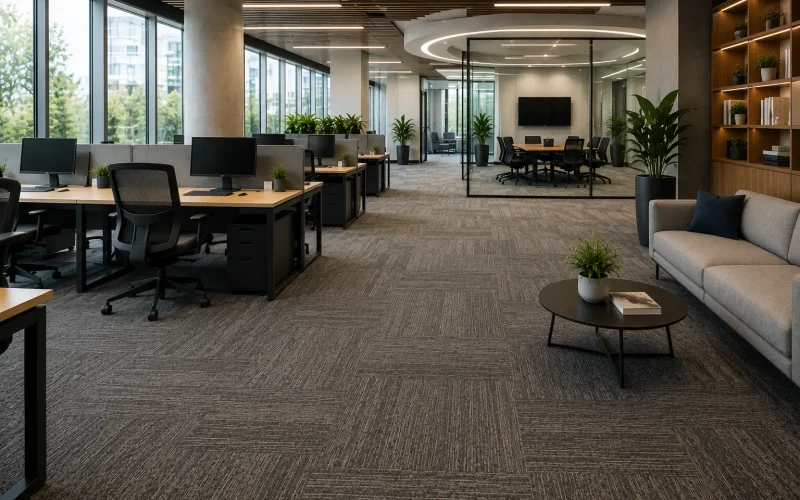 How Carpet Flooring Improves Workplace Comfort and Productivity